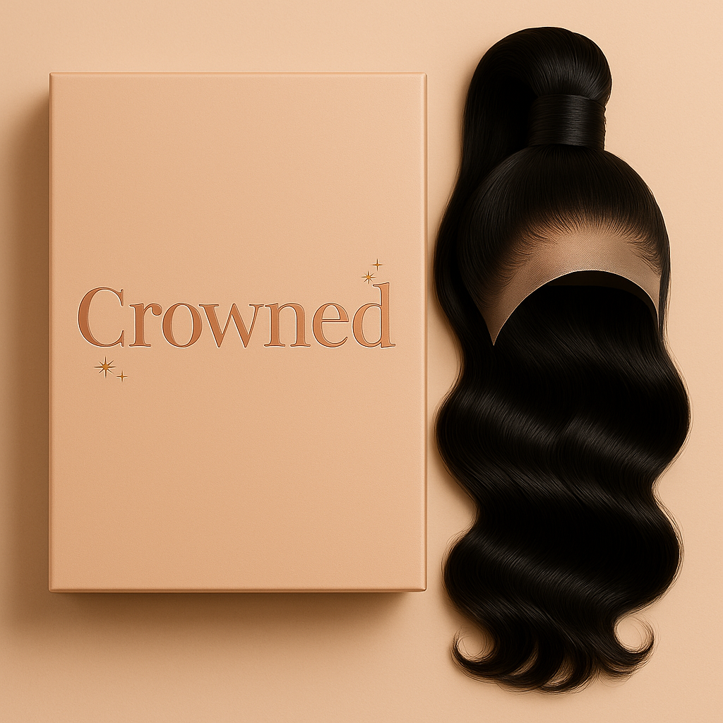 Crowned Frontal Glueless Wig