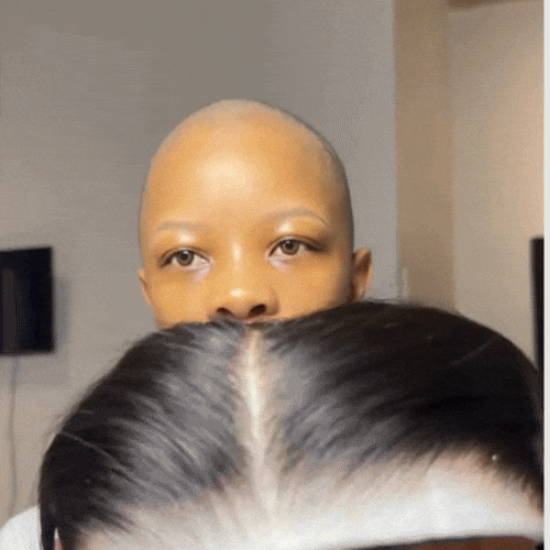 Crowned Frontal Glueless Wig