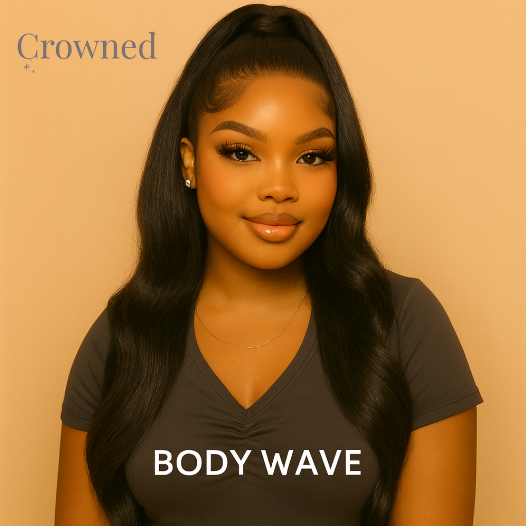 Crowned Frontal Glueless Wig