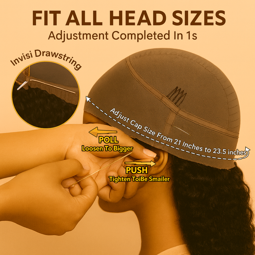 Crowned Frontal Glueless Wig